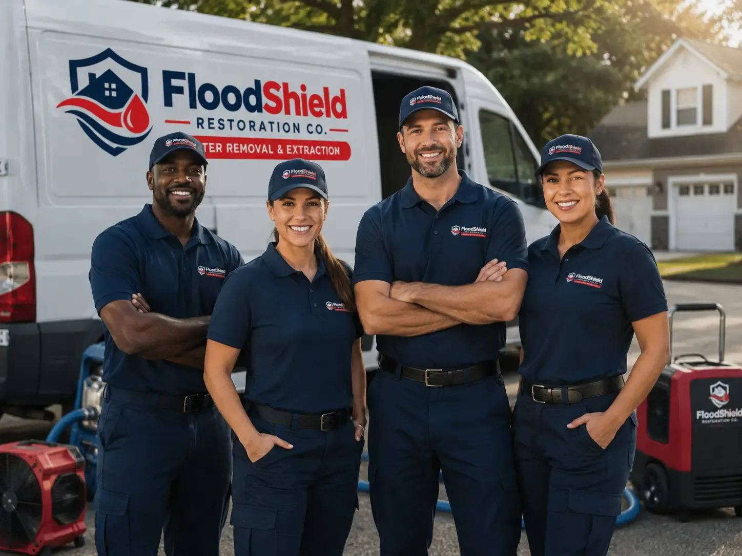 Flood Damage Restoration company in Red Banks, MS